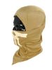 Lancer Tactical Ghost Balaclava, Tan w/ Glow in the Dark Skull Design