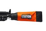 Airsoft Station Barrel Cover - Red/Black