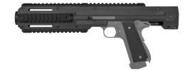Lancer Tactical Carbine Conversion Kit for 1911/MEU Pistols, Black