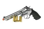 HFC HG-133 Savaging Bull 6" Barrel Gas Revolver, Silver