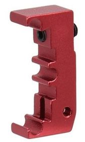 Airsoft Masterpiece Aluminum Puzzle Trigger Base, Red