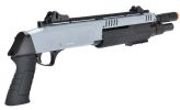 BO Manufacturer FABARM STF12 11â€ Barrel Pump Action Shotgun, Grey / Black
