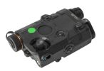 Bravo P15 Flashlight & Green Laser PEQ Box, Black