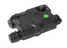 Bravo P15 Flashlight & Green Laser PEQ Box, Black