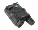 Bravo P15 Flashlight & Green Laser PEQ Box, Black