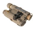 Bravo P15 Flashlight & Green Laser PEQ Box, Tan