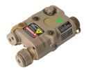 Bravo P15 Flashlight & Green Laser PEQ Box, Tan