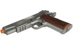 Colt 1911 Rail Gun Non-Blowback Airsoft Pistol, Silver