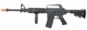 Colt M4 On Duty Spring Airsoft Rifle Kit, Black