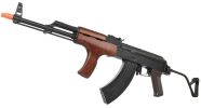 E&L Airsoft AK AIMS Platinum Airsoft Rifle w/ Wood Furniture, Black