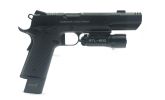 Echo1 Wolfsbane Gas Airsoft Pistol with Bravo STL800 Flashlight Combo, Black