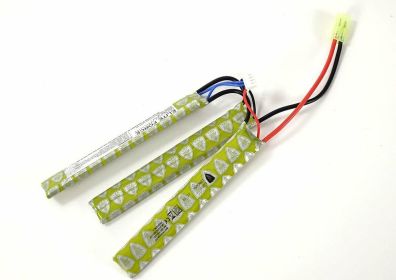 Elite Force 11.1v 1200 mAh 15C Tri-Panel LiPo Battery, Tamiya Plugs