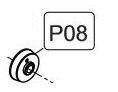 Elite Force/KWC 1911 CO2 Blowback Airsoft Pistol Piston Seal