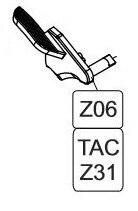 Elite Force/KWC 1911 TAC CO2 Blowback Airsoft Pistol Safety (Left Portion)