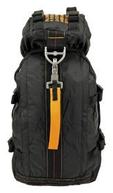 Flight Parachute Backpack, Black