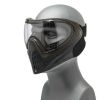 G-Force Modern Full Face Mask, Gray / Brown