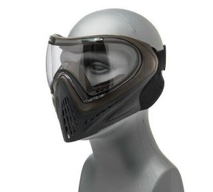 G-Force Modern Full Face Mask, Gray / Brown