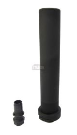 G&G UMG Barrel Extension and Flash Hider Set, Metal, Black