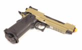 JAG Arms GMX Series 1.0 Gas Blowback Airsoft Pistol, Black / Tan