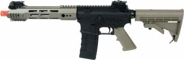 KJW M4 V3 Full Metal Gas Blowback Airsoft Rifle, Two-Tone