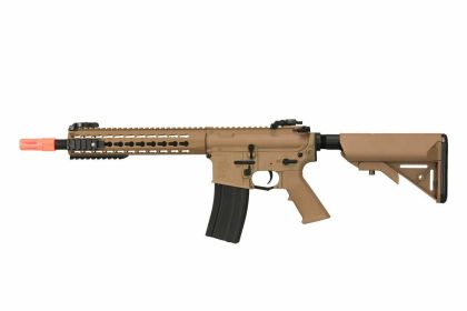 Knight's Armament Nylon Fiber SR-16E3 CQB MOD2 Airsoft AEG, Tan