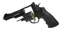 KWC Smith & Wesson M&P R8 Co2 Airsoft Revolver, Black