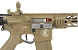 Lancer Tactical Enforcer Series BATTLE HAWK 14" ProLine High FPS AEG Airsoft Rifle, Tan
