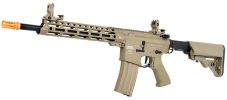 Lancer Tactical Enforcer Series BLACKBIRD Gen 2 High FPS AEG Airsoft Rifle, Tan
