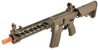 Lancer Tactical Enforcer Series Gen 2 BATTLE HAWK Hybrid High FPS AEG Airsoft Rifle, Tan