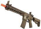Lancer Tactical Enforcer Series Gen 2 BATTLE HAWK Hybrid High FPS AEG Airsoft Rifle, Tan