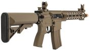 Lancer Tactical Enforcer Series Gen 2 BATTLE HAWK Hybrid High FPS AEG Airsoft Rifle, Tan