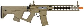 Lancer Tactical Enforcer Series NIGHT WING High FPS AEG Airsoft Rifle w/ Alpha Stock, Tan