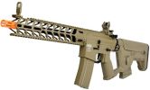 Lancer Tactical Enforcer Series NIGHT WING High FPS AEG Airsoft Rifle w/ Alpha Stock, Tan