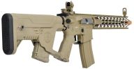 Lancer Tactical Enforcer Series NIGHT WING High FPS AEG Airsoft Rifle w/ Alpha Stock, Tan