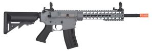 Lancer Tactical Gen 2 EVO M4 Keymod Low FPS AEG Airsoft Rifle, Grey