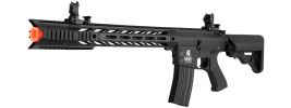 Lancer Tactical Interceptor SPR Gen 2 Airsoft Rifle, Low FPS Version, Black