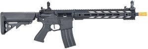 Lancer Tactical Interceptor SPR Hybrid Series High FPS AEG Airsoft Rifle, Black