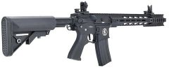 Lancer Tactical Interceptor SPR ProLine Series Airsoft Rifle, Low FPS Version, Black