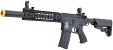 Lancer Tactical LT-15 M4 SD 9â€ Hybrid Gen 2 High FPS AEG Airsoft Rifle, Black