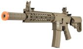 Lancer Tactical LT-15 M4 SD 9â€ Hybrid Gen 2 Low FPS AEG Airsoft Rifle, Tan