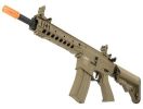Lancer Tactical LT-24 M4 CQB ProLine Series Low FPS AEG Airsoft Rifle, Tan