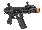 Lancer Tactical LT-708 M4 708 Full Metal AEG Airsoft Rifle, Black