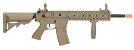 Lancer Tactical M4 RIS EVO Gen 2 Low FPS Battle Rifle Airsoft AEG, Tan