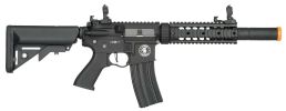Lancer Tactical M4 SD Proline Series 7" Rail Low FPS Airsoft Rifle, Black