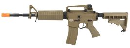 Lancer Tactical M4A1 LT-06 Proline Series Carbine High FPS Airsoft Rifle, Tan