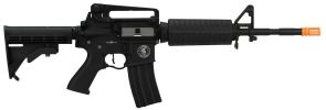 Lancer Tactical M4A1 LT-06 ProLine Series High FPS Carbine Airsoft Rifle, Black