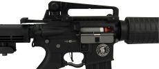 Lancer Tactical M4A1 LT-06 ProLine Series High FPS Carbine Airsoft Rifle, Black