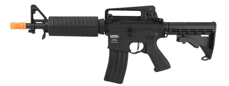 Lancer Tactical M933 Commando Proline Series High FPS AEG Airsoft Rifle, Black
