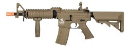 Lancer Tactical MK18 Nylon Polymer MOD0 Gen 2 Low FPS Version Airsoft Rifle, Tan