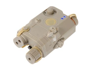 Lancer Tactical PEQ-15 LA-5 External Battery Box, Tan